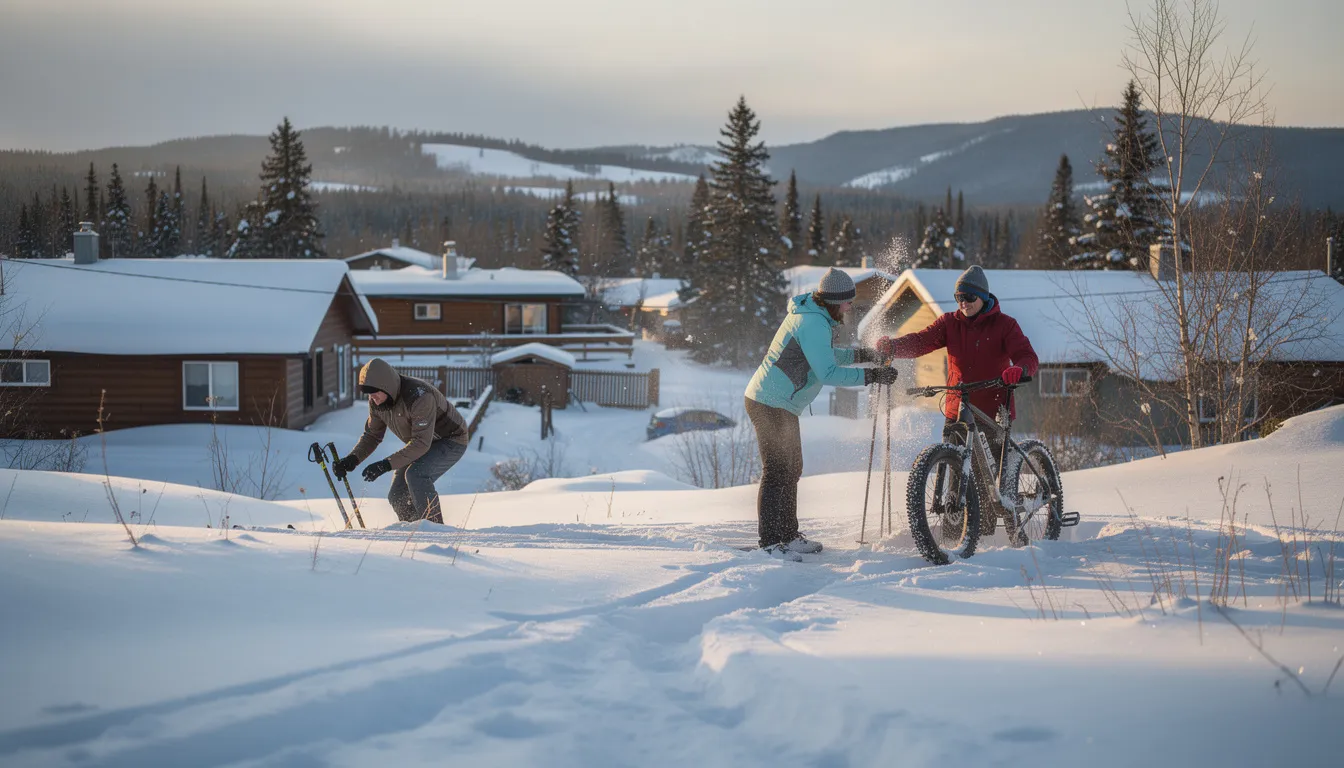 A Snowy Day in Fairbanks: Winter Adventures Await