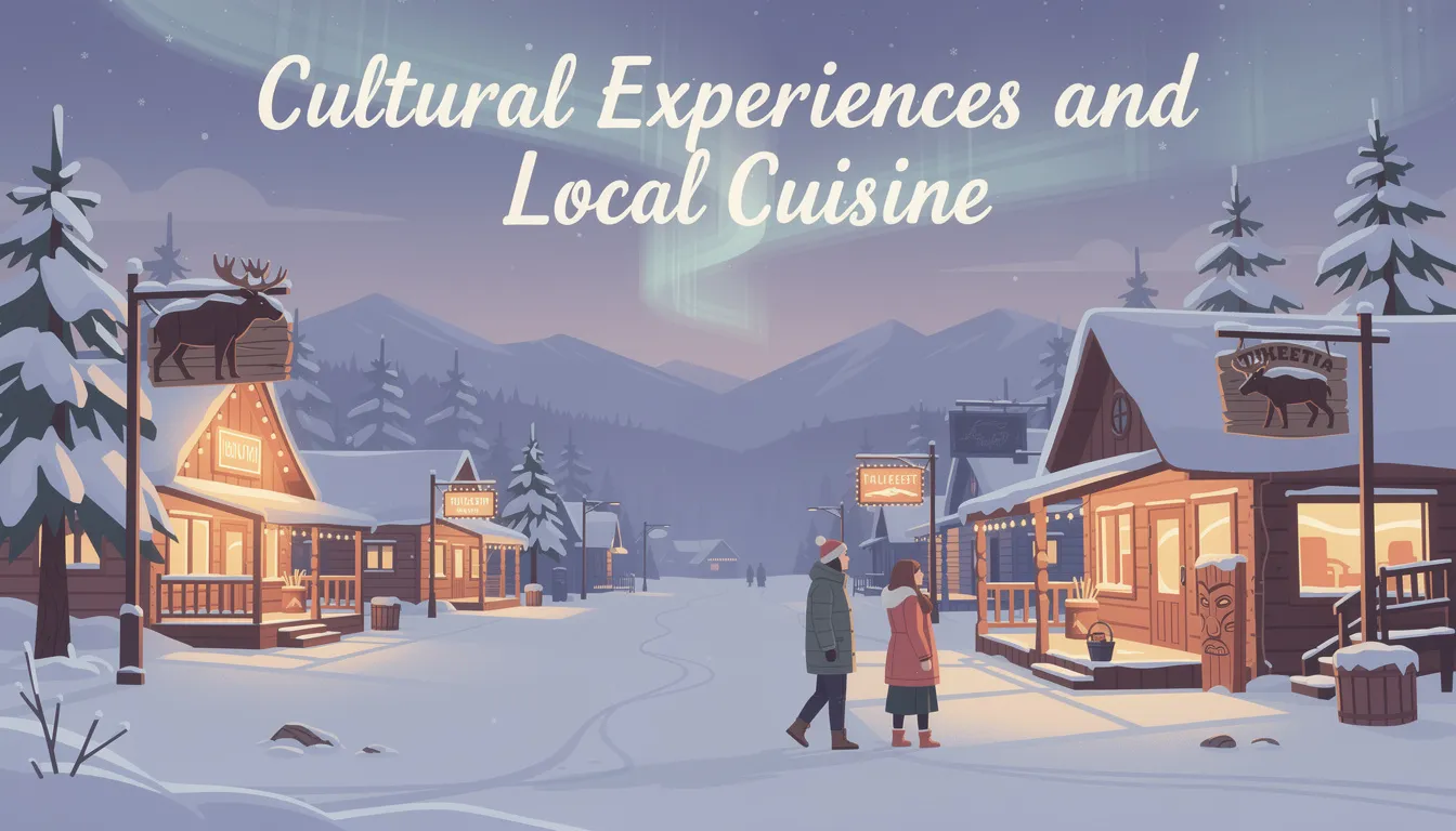 A Wintery Visit to Talkeetna: Discover the Magic 3 Cultural Experiences and Local Cuisine