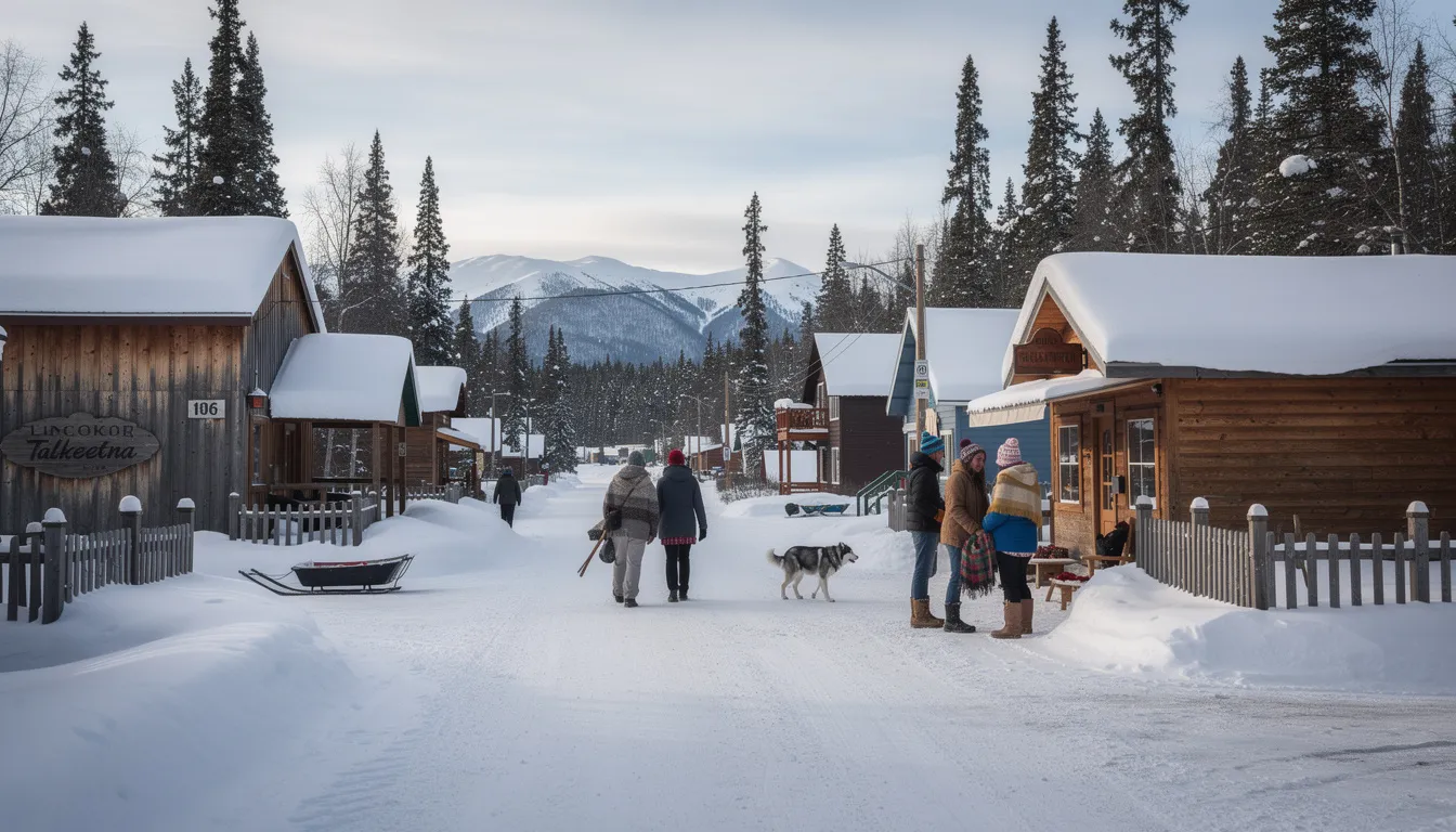 A Wintery Visit to Talkeetna: Discover the Magic