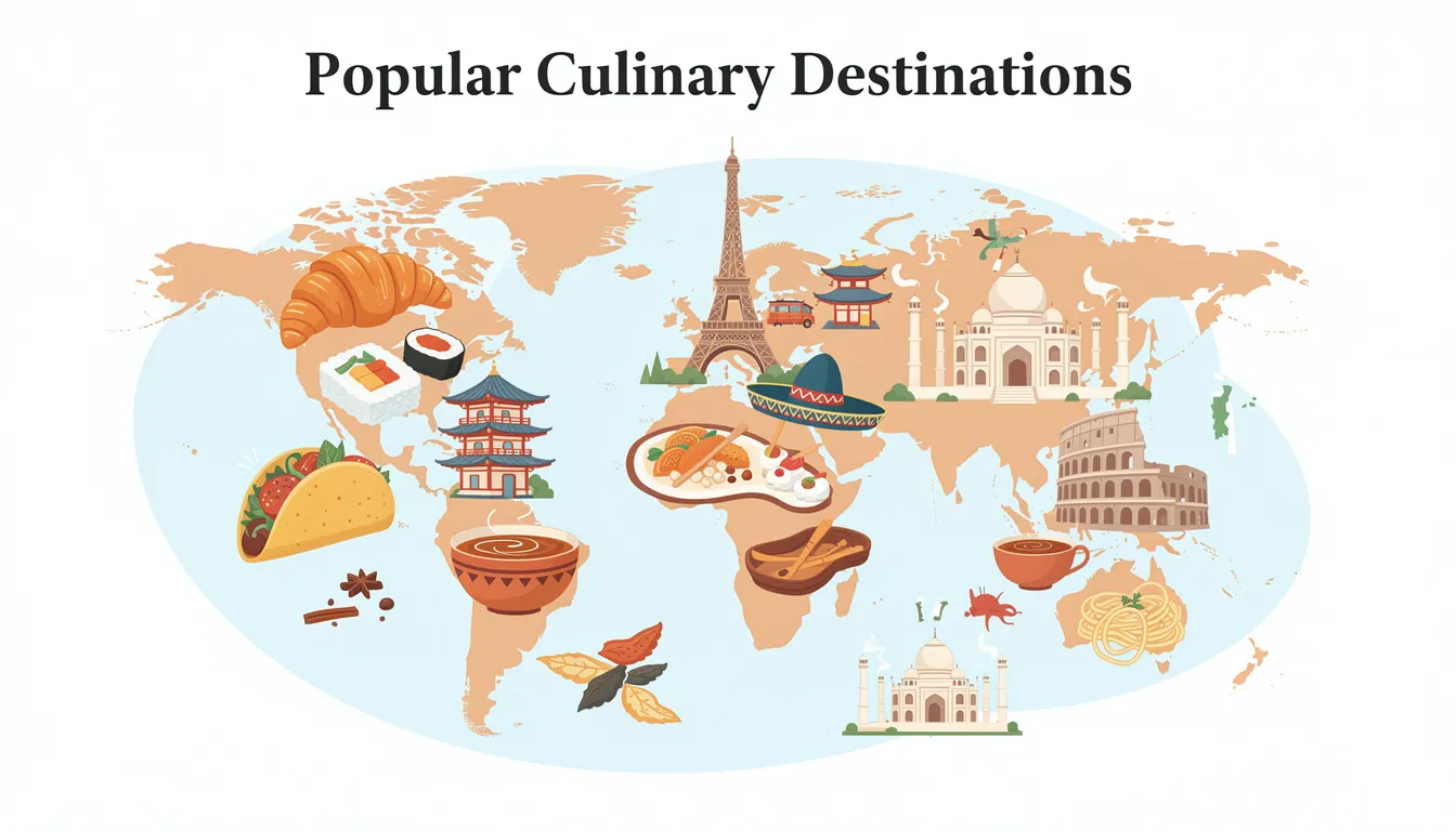 Discover Culinary Tourism: A Taste of the World 3 Popular Culinary Destinations