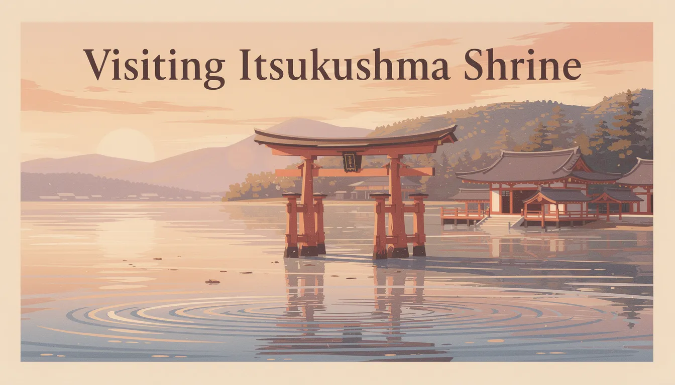 Discover the Beauty of Itsukushima Shrine 3 Visiting Itsukushima Shrine