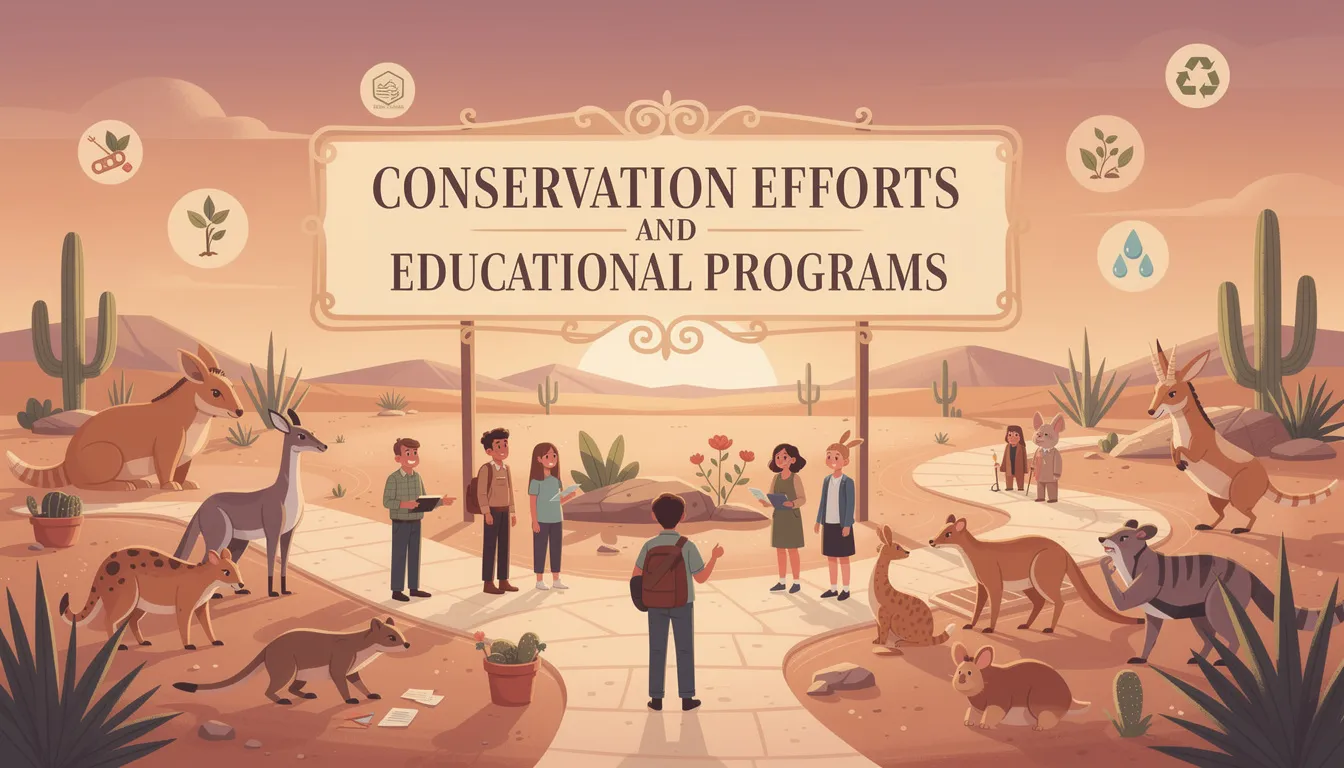 Discover The Living Desert Zoo Gardens 2018 Highlights 3 Conservation Efforts and Educational Programs