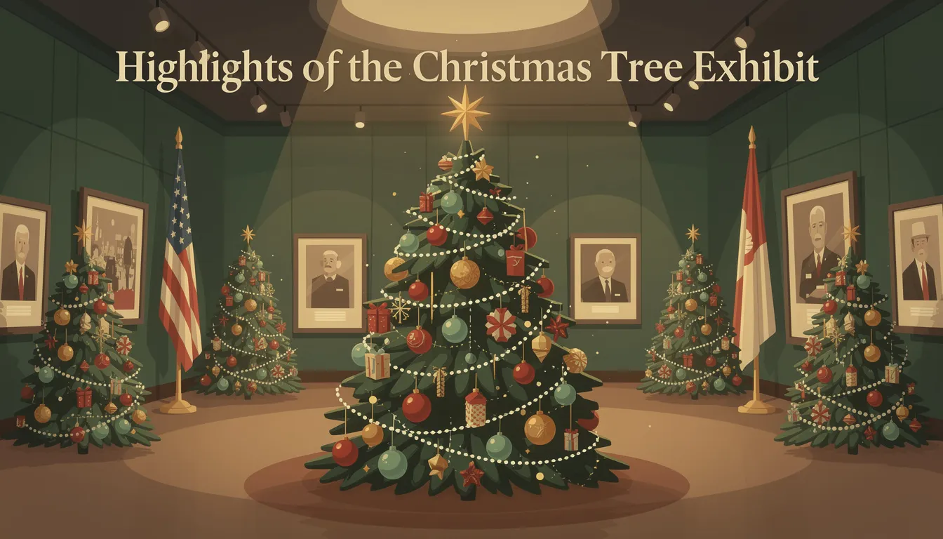 Highlights of the Christmas Tree Exhibit