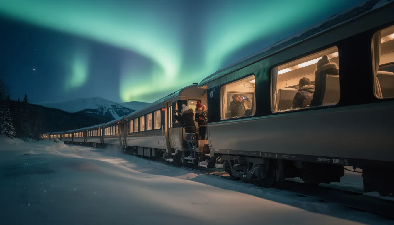 Discover the Magic of the Aurora Winter Train
