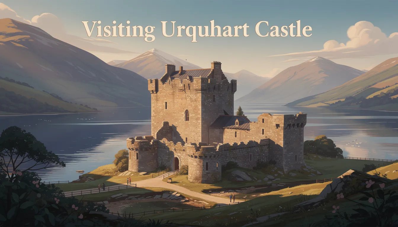 Visiting Urquhart Castle