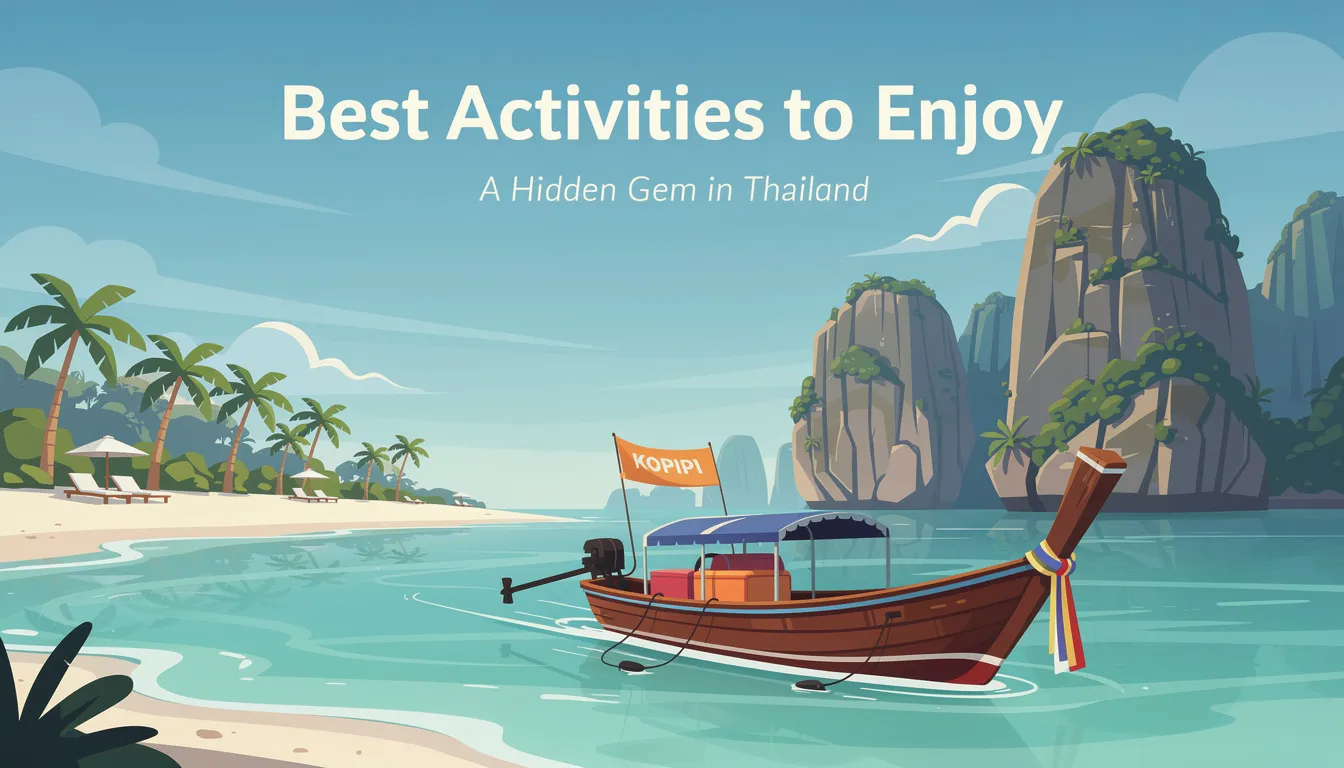 Discovering Kopipi Island: A Hidden Gem in Thailand 3 Best Activities to Enjoy