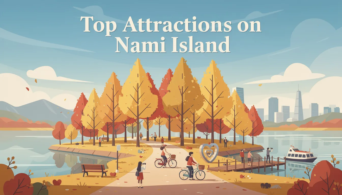 Top Attractions on Nami Island