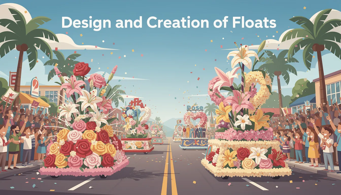 Everything You Need to Know About Pasadena Rose Parade Floats 3 Design and Creation of Floats