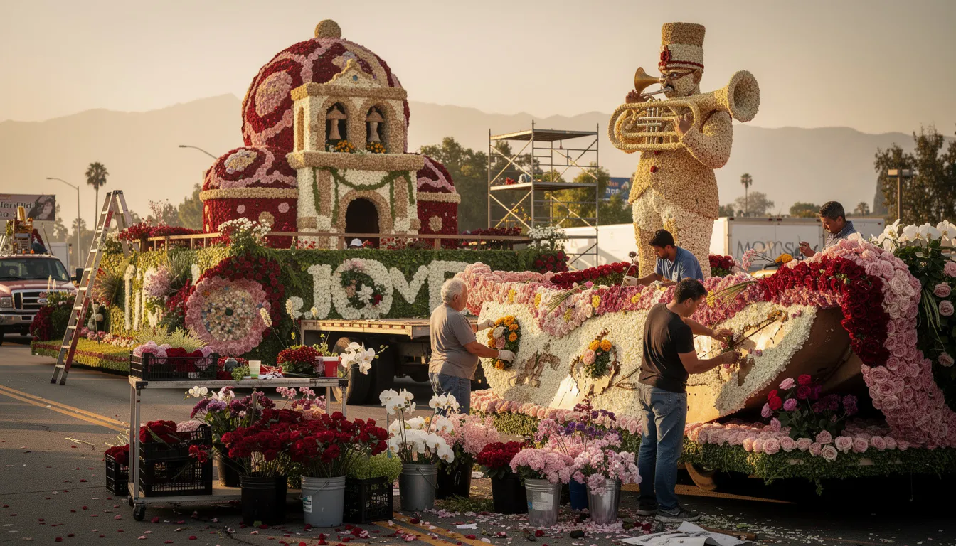 Everything You Need to Know About Pasadena Rose Parade Floats