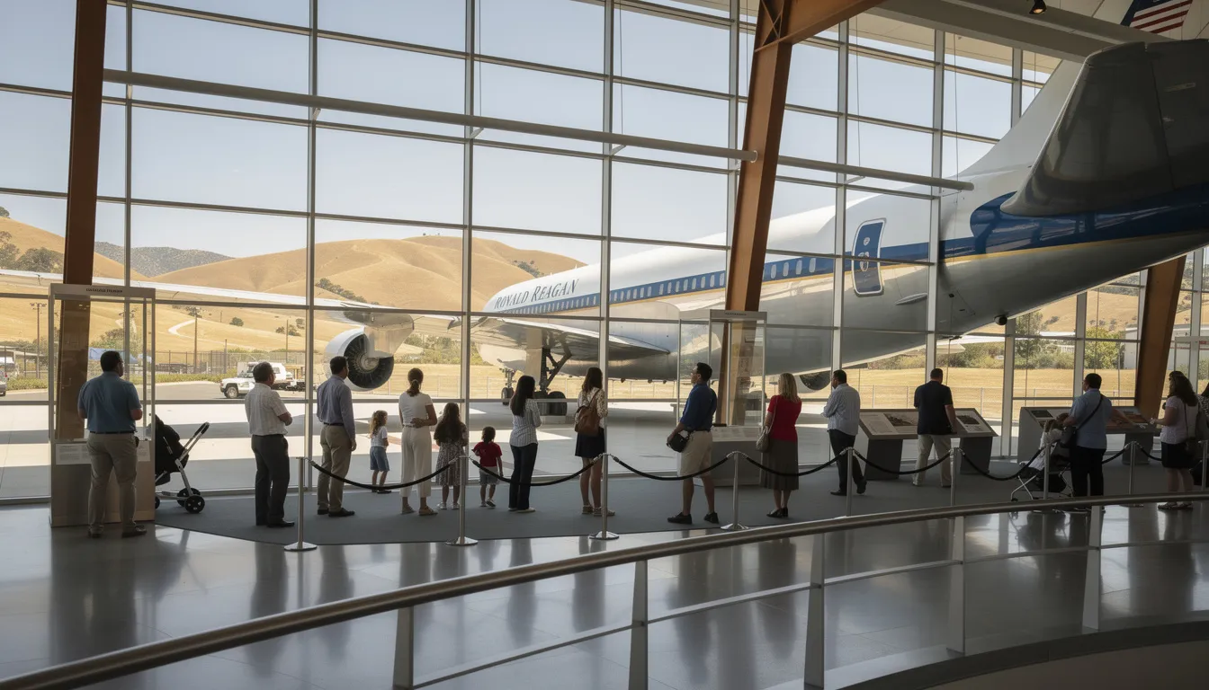 Explore the Ronald Reagan Presidential Library in CA
