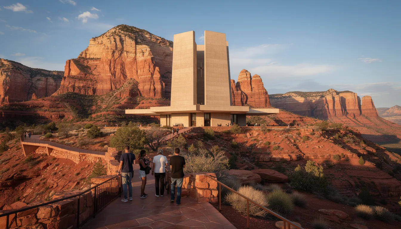 Exploring the Chapel of the Holy Cross in Sedona