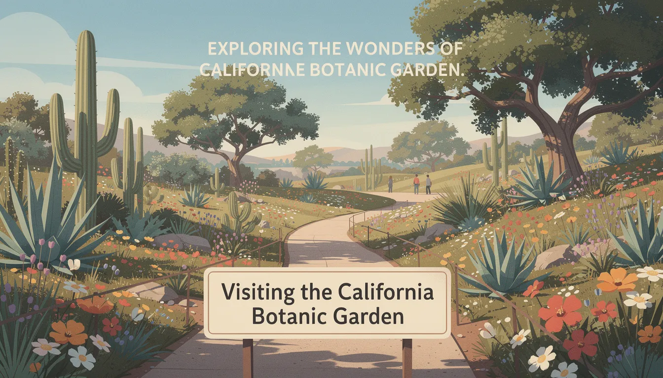 Visiting the California Botanic Garden