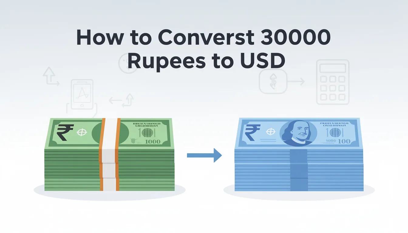 How Much Is 30000 Rupees in USD? Find Out Now! 3 How to Convert 30000 Rupees to USD