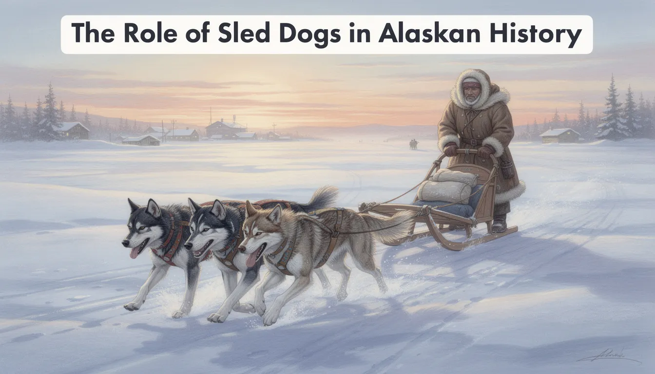 The Role of Sled Dogs in Alaskan History