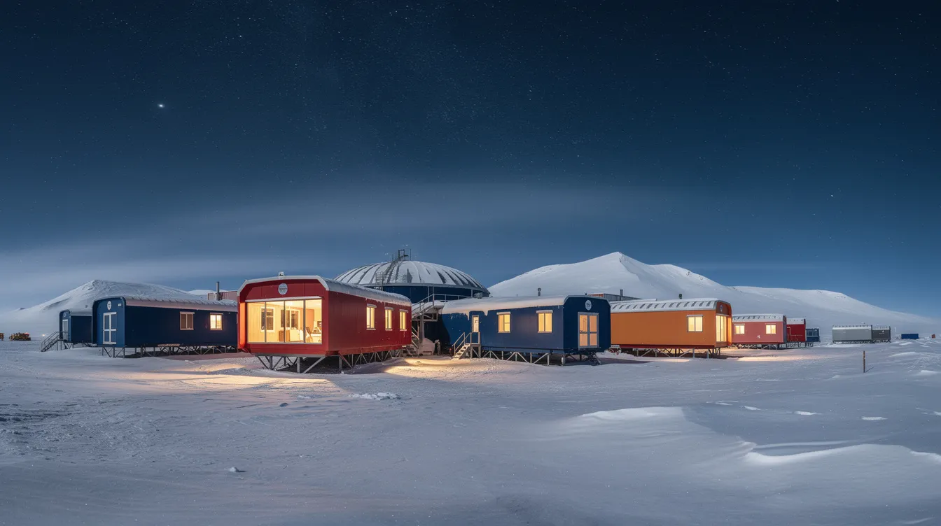 Amundsen-Scott South Pole Station: Explore the Ultimate Research Hub