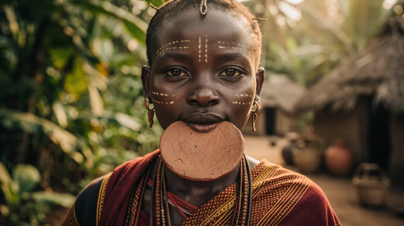 Exploring the Lip Plate Tradition: Cultural Significance and Practices