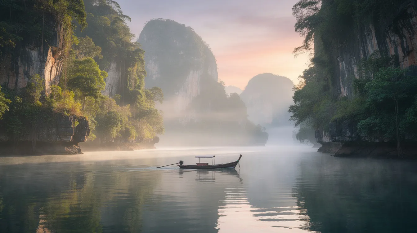 Visitez le lac Cheow Lan